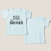 Big Brother | Famille de frères jumelés (Design Recto & Verso)