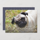 Big Brother Foto Zwangerschap Zwangerschap Aankond Aankondiging (Voorkant / Achterkant)