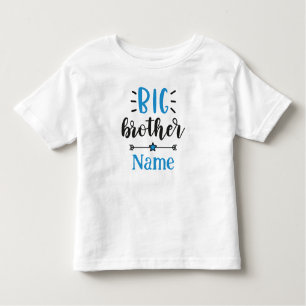 Big Brother gepersonaliseerde naam Schattige Kinder Shirts