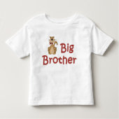 Big Brother Gestreepte Tijger Tabby Cat Kinder Shirts (Voorkant)