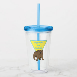 Big Brother Grizzly Beer Cub Acryl Drinkbeker