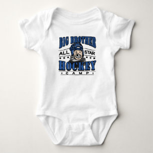 Big Brother Hockey Camp Blauwe Helm Romper