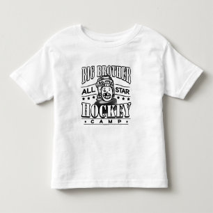 Big Brother Hockey Camp Witte Helm Kinder Shirts