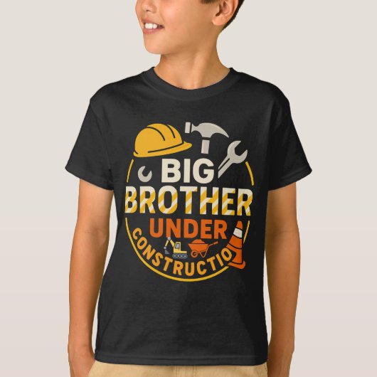 Big Brother in aanbouw T-shirt (Voorkant)