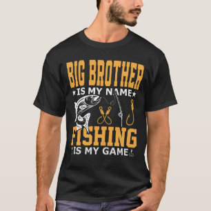 BIG BROTHER is mijn naam Vist mijn game T-shirt