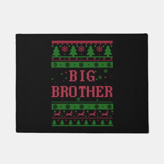 Big Brother Kerstmis Deurmat (Voorkant)