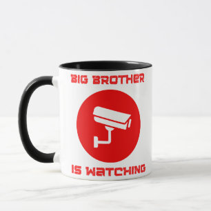 Big Brother kijkt 1984 ingsoc Mok