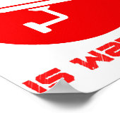 Big Brother kijkt 1984 ingsoc Poster (Hoek)