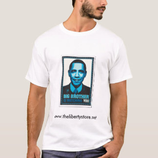 Big Brother kijkt naar je - Obama T-shirt