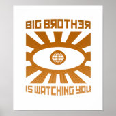 Big Brother kijkt naar je Poster (Voorkant)