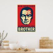 Big Brother - kijkt naar jou: OHP Poster (Keuken)