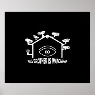 Big Brother kijkt Poster