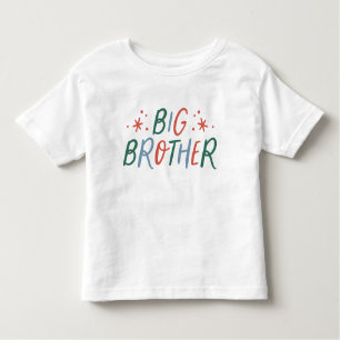 Big Brother kleurrijk, helder rood en groen type Kinder Shirts