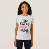 Big Brother laden, zwangerschap aankondiging T-shirt (Voorkant volledig)
