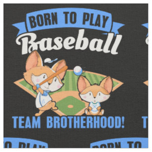 Big Brother Little Brother - Honkbalspelers Stof