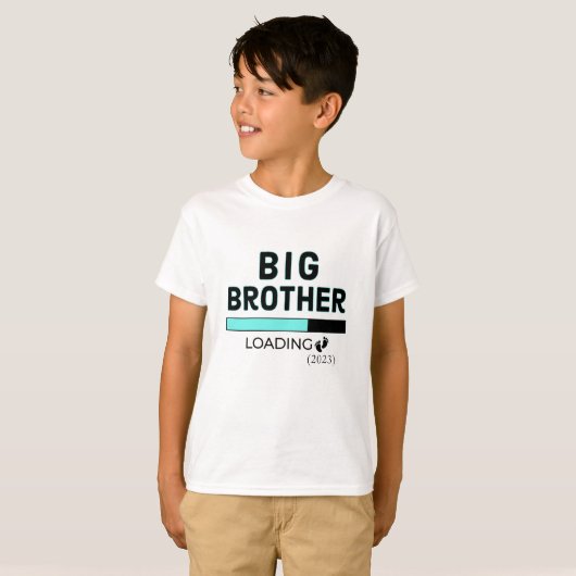 Big Brother Loading 2023, Zwangerschap Aankondigin T-shirt (Voorkant volledig)
