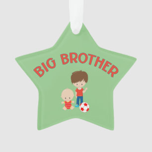 Big Brother met Baby Brother Star-kerstboom Ornament