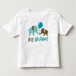 Big Brother - Mod Elephant Kinder Shirts