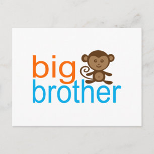 Big Brother Monkey Briefkaart