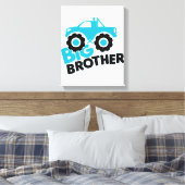 Big Brother Monster Truck Canvas Afdruk (Insitu (Slaapkamer))