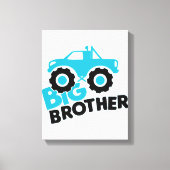 Big Brother Monster Truck Canvas Afdruk (Voorkant)