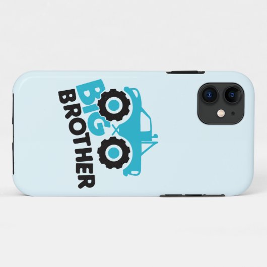 Big Brother Monster Truck Case-Mate iPhone Case (Achterkant (horizontaal))