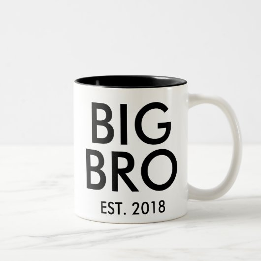Big Brother Mug | Nouveau bébé Grossesse personnal (Droit)