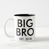 Big Brother Mug | Nouveau bébé Grossesse personnal (Gauche)