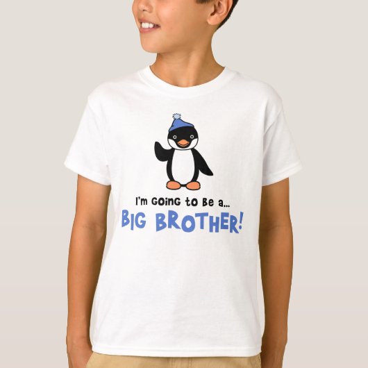Big Brother om te zijn - Penguin T-shirt (Voorkant)