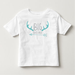 Big Brother, oudere broer, Deer Antlers, Arrow Kinder Shirts
