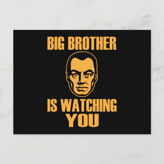 Big Brother Portrait Briefkaart (Voorkant)