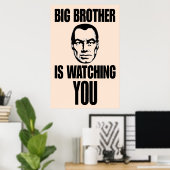 Big Brother Poster (Thuiskantoor)