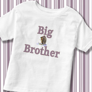 Big Brother Prehistorische Mammoet Dinosaurus Kinder Shirts
