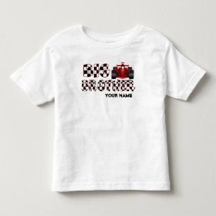 Big Brother Race Auto Gepersonaliseerd Shirt