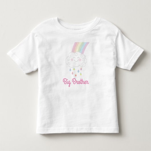Big Brother Rainbow Kinder Shirts (Voorkant)