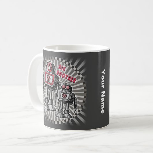 Big Brother Robot Mug (Devant gauche)