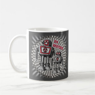 Big Brother Robot Mug