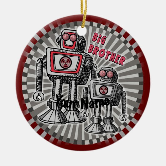 Big Brother Robot ornament (Voorkant)