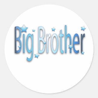 Big.Brother Ronde Sticker