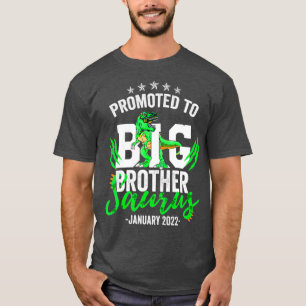 Big Brother Saurus 2022 Dinosaurus Januari Groot T-shirt
