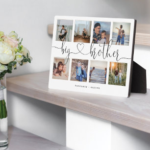 Big Brother Script Brothers Gift Photo Collage Fotoplaat