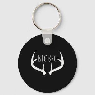 Big Brother Shirt - Jongens Herten Antlers Jacht Sleutelhanger
