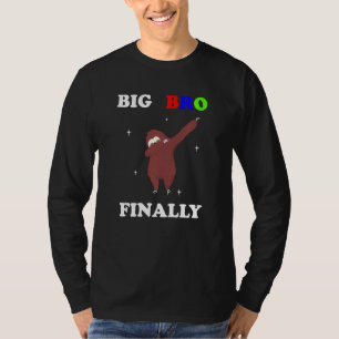 Big Brother Sloth kondiging T-shirt