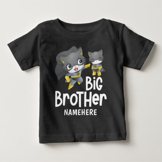 Big Brother Superheld Cat Illustratie Aangepaste n (Voorkant)