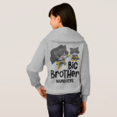 Big Brother Superhero Cat Illustration Custom (Dos entier)