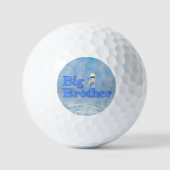 Big Brother Surfer Boy Sibling Golfballen (Voorkant)