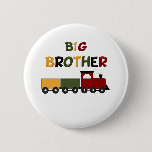 Big Brother Train Ronde Button 5,7 Cm