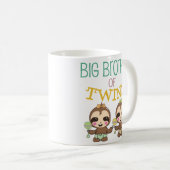 Big Brother Twins Coffee Mok Zwangerschap onthulle (Voorkant rechts)