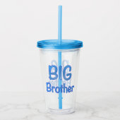 Big Brother Typografie Acryl Drinkbeker (Voorkant)