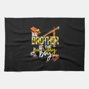 Big Brother van Birthday Boy Constructor Theedoek